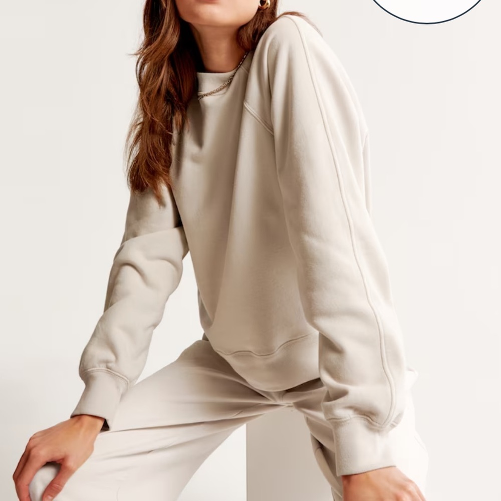 Tan Crewneck Pullover